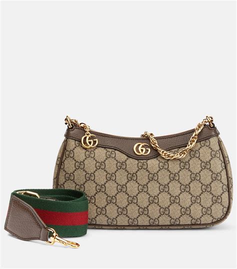 gucci gg supreme shoulder bag outfit|Gucci ophidia suede.